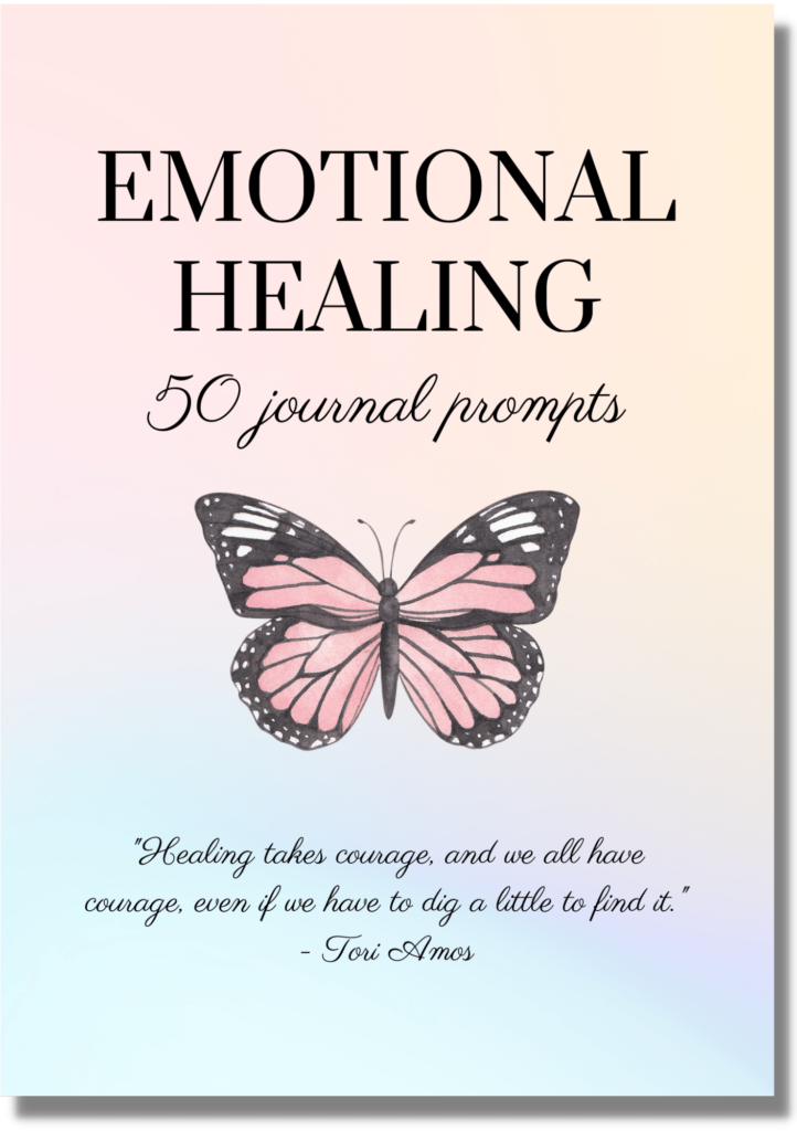 emotional healing journal prompts
