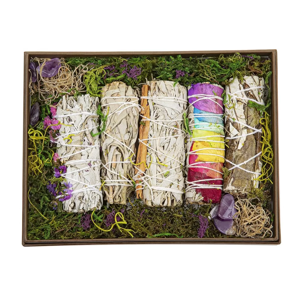 positive energy gifts for her smudge kit