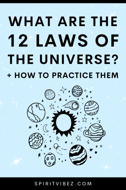 12 laws of the universe origin