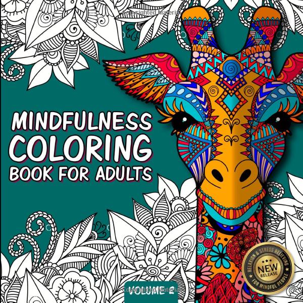 coloring book for adults self-care item