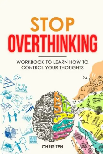 self-care products for mental health - stop overthinking workbook