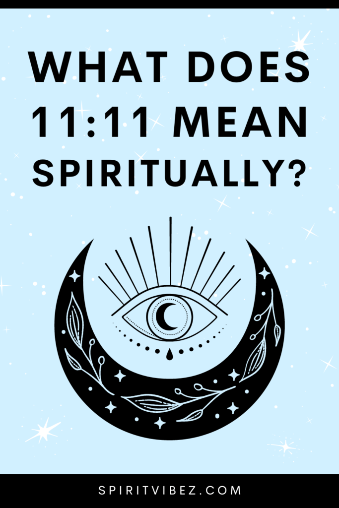 what does 1111 mean spiritually