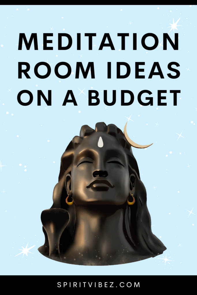 meditation room ideas on a budget