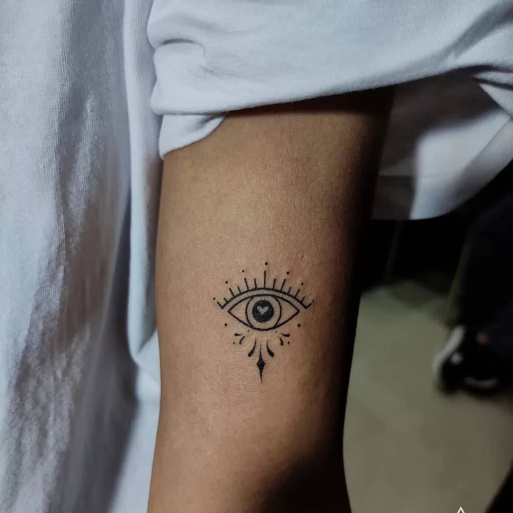 small spiritual tattoo