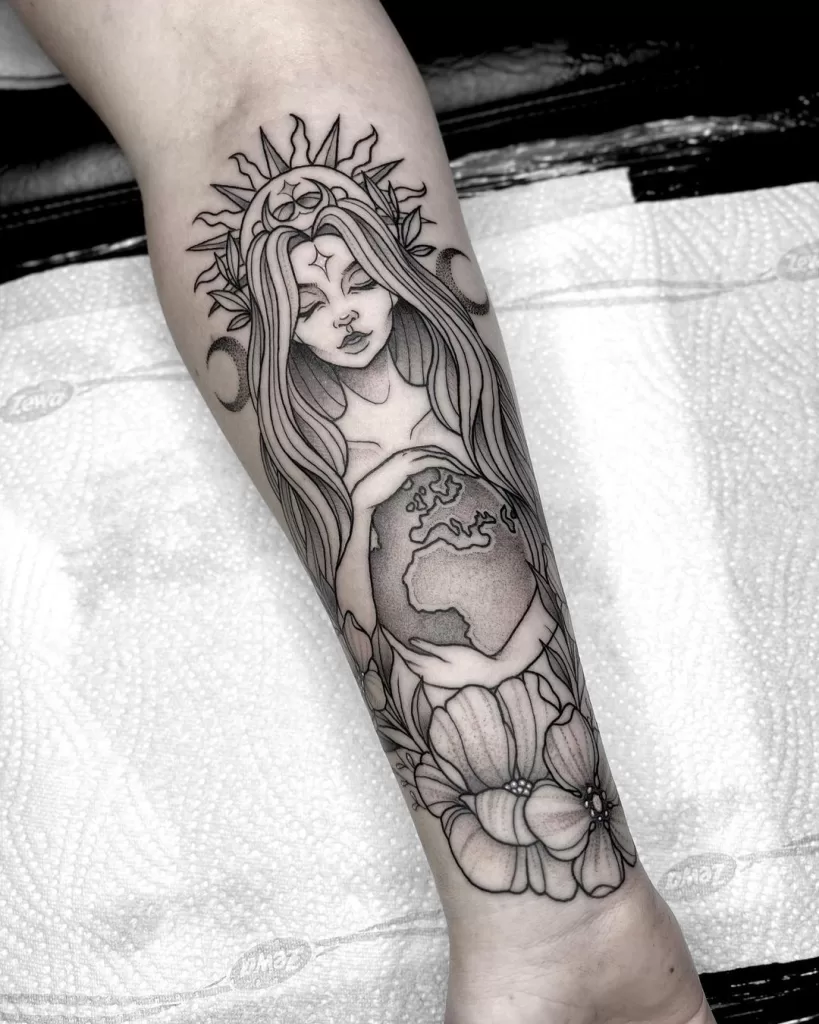 Spiritual tattoos for females