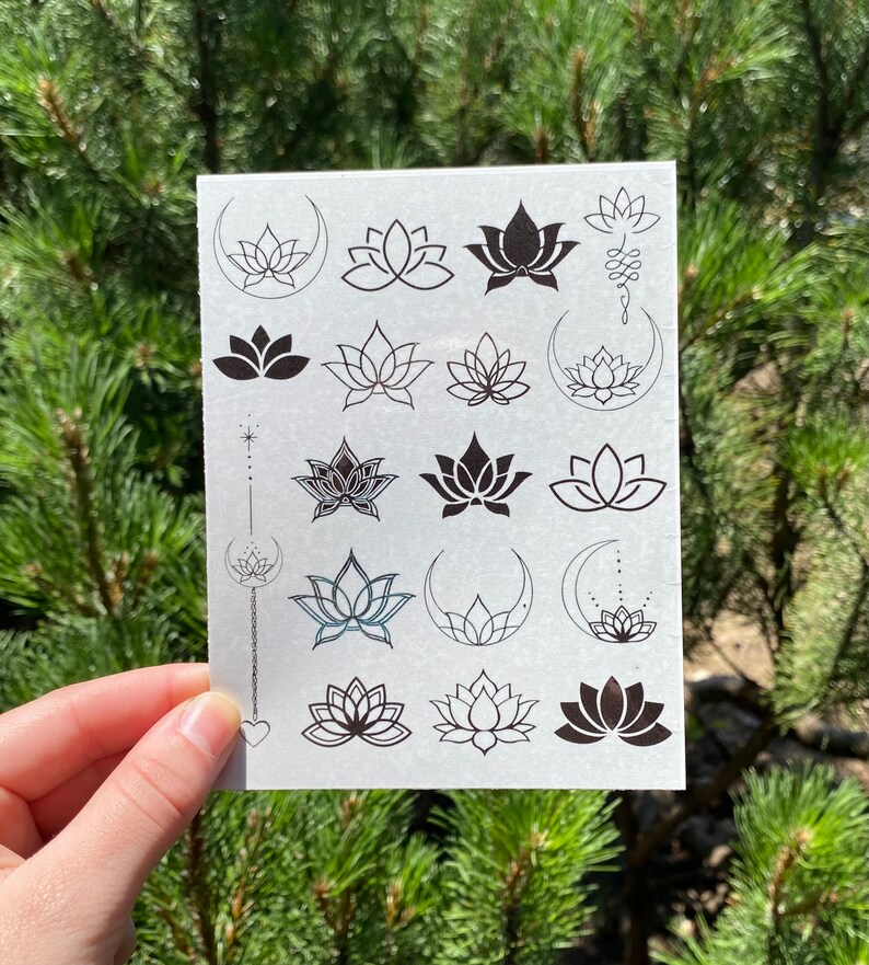 Temporary spiritual tattoos