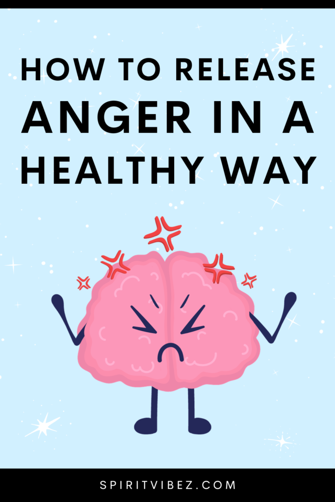 How to release anger in a healthy way